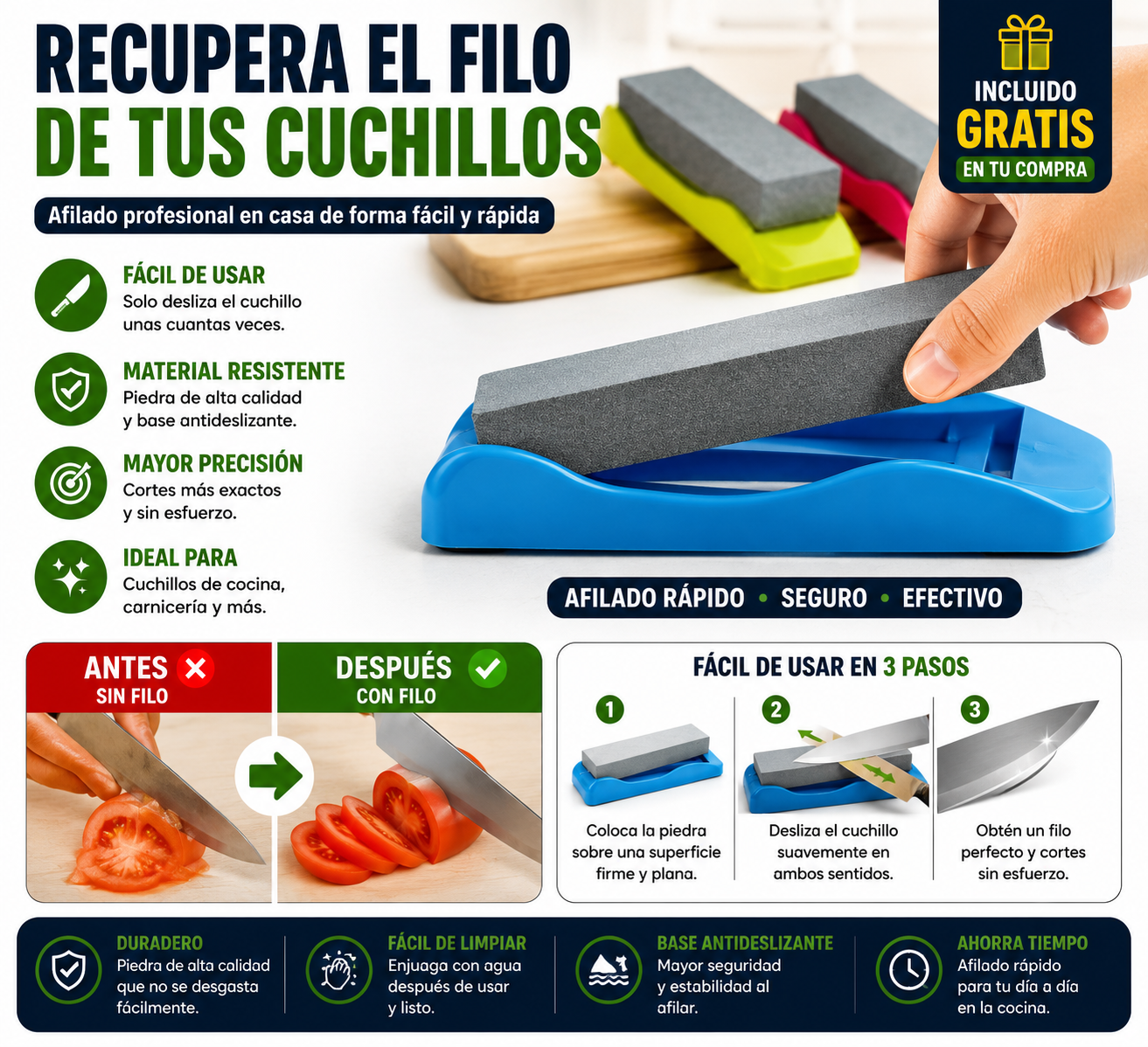 ⭐ KIT MAESTRO DE COCINA 3 EN 1